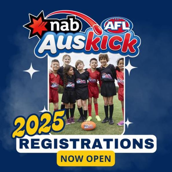 Auskick 2025 Registration – Now Open